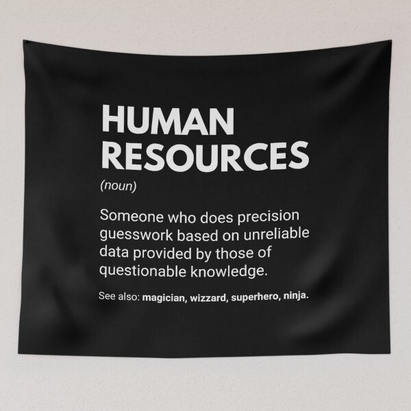 Item preview, Human Resources Funny HR Manager Definition designed and sold by CuteLovelyDesigns.