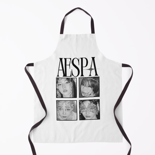 Item preview, Aespa Group Members Y2K Preppy Blank And White Collage Design designed and sold by HELL0WBELLO.