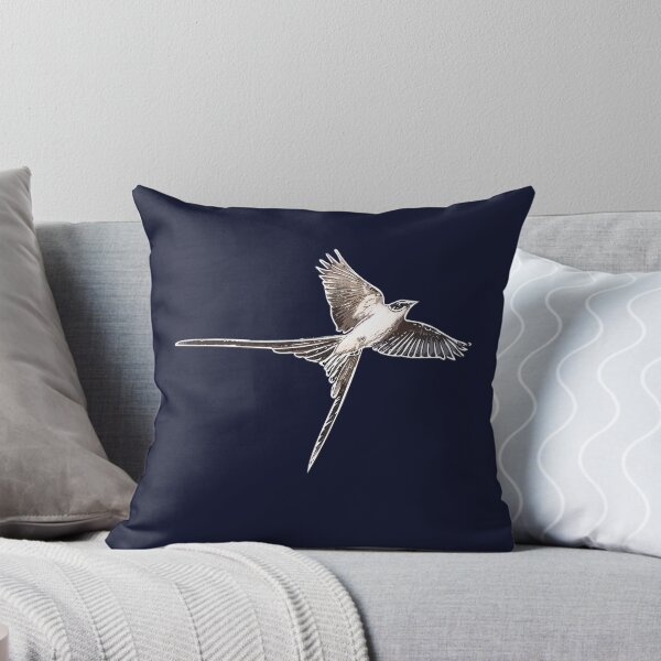 Item preview, Fork-tailed Flycatcher Flying White Alternate Design  designed and sold by designsasstultd.