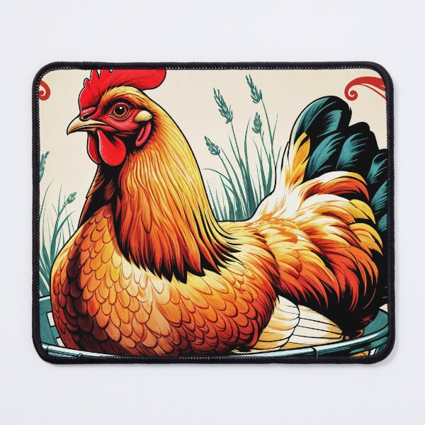 Item preview, EGG BASKET LAYER MASH FEED SACK HEN designed and sold by Marcee Duggar.