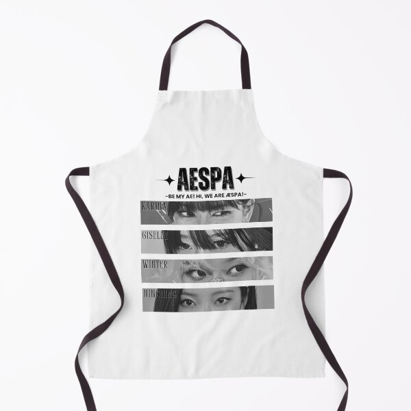 Item preview, Aespa Group Eye Members Y2K Preppy Blank And White Collage Design designed and sold by HELL0WBELLO.