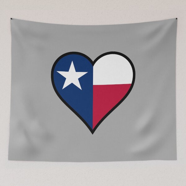 Item preview, Texas Heart Flag Design designed and sold by 19Beauty.