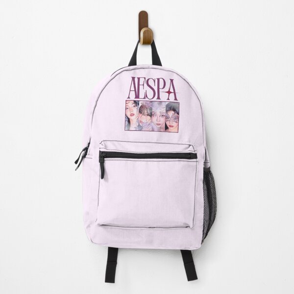 Item preview, Aespa Group Members Y2K Preppy Purple Collage Design designed and sold by HELL0WBELLO.