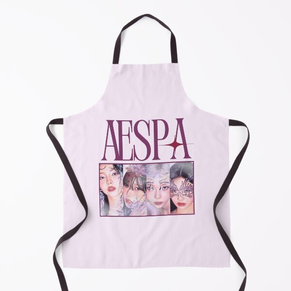 Item preview, Aespa Group Members Y2K Preppy Purple Collage Design designed and sold by HELL0WBELLO.