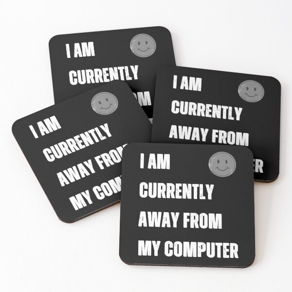 Item preview, computer nerd I Am Currently Away From My Computer designed and sold by SlocifieShop.