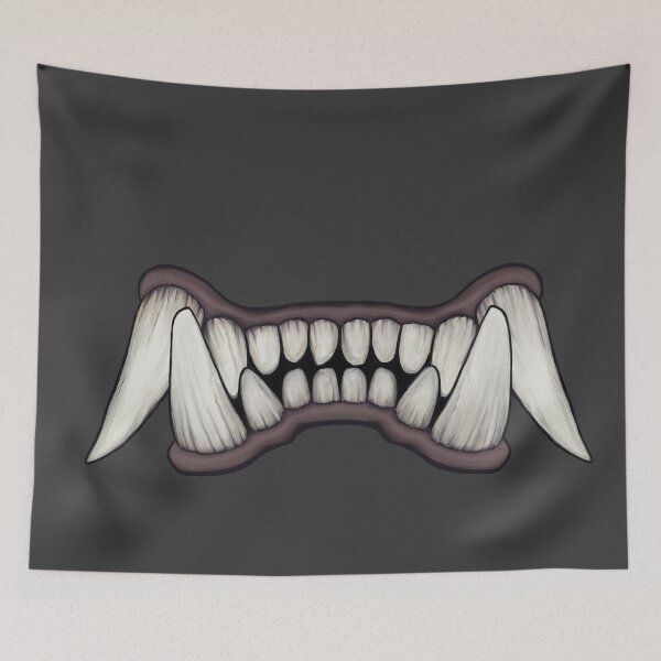 Item preview, Big Top Monster Fangs designed and sold by lemkelm.