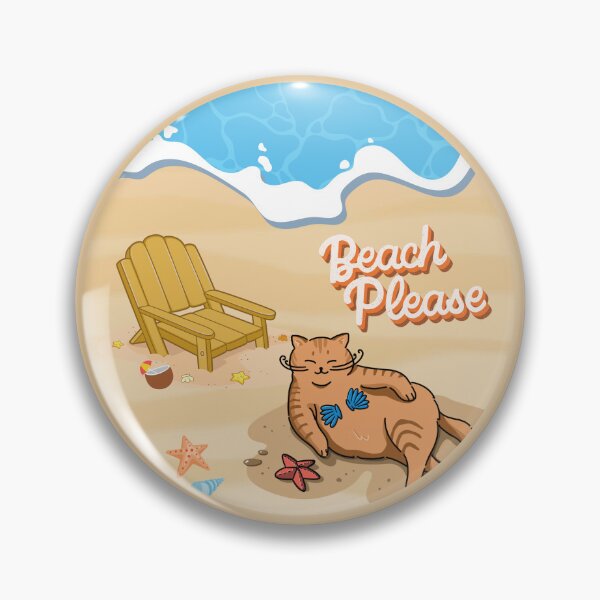 Item preview, Beach Cat! designed and sold by Pattie Marie.