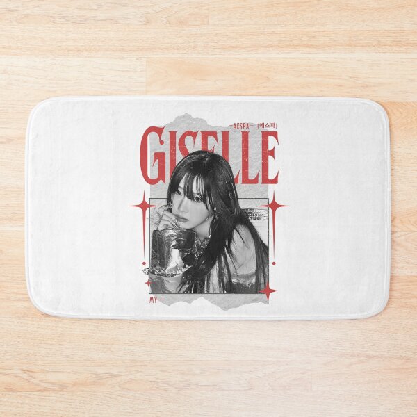 Item preview, Aespa Giselle Members Y2K Preppy Blank And Red Collage Design designed and sold by HELL0WBELLO.