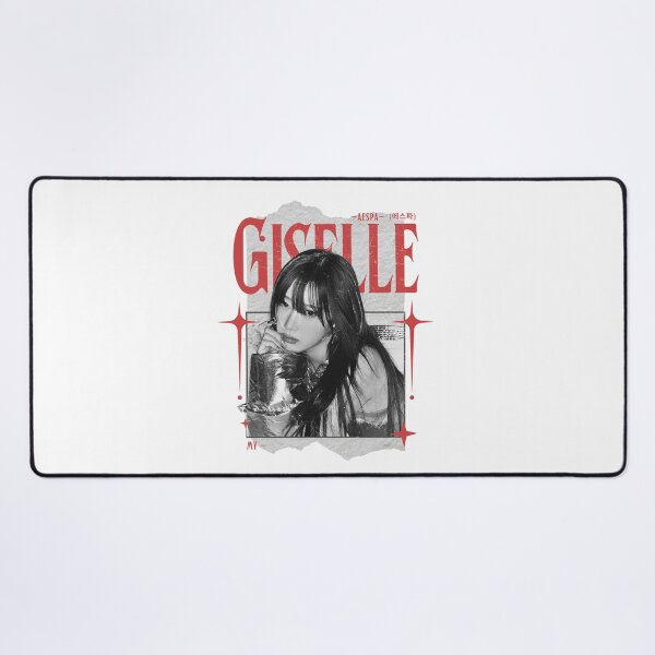 Item preview, Aespa Giselle Members Y2K Preppy Blank And Red Collage Design designed and sold by HELL0WBELLO.