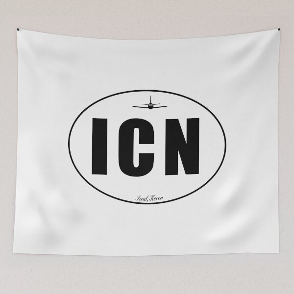 Item preview, ICN Seoul Korea Airport Code designed and sold by Lartheviking.