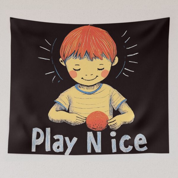 Item preview, Play nice designed and sold by Brendon987.