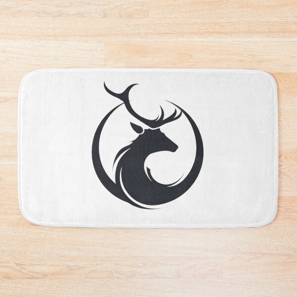 Item preview, Minimalist Deer Silhouette Design designed and sold by EmiBarDesign.