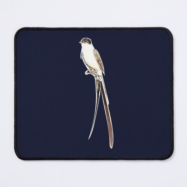 Item preview, Fork-tailed Flycatcher Perched White Alternate Design designed and sold by designsasstultd.