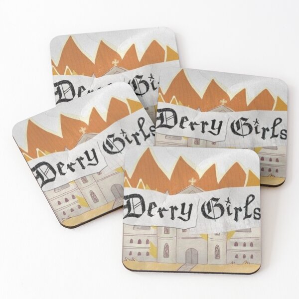 Item preview, Derry Girls Title Card Poster designed and sold by Mowgv.