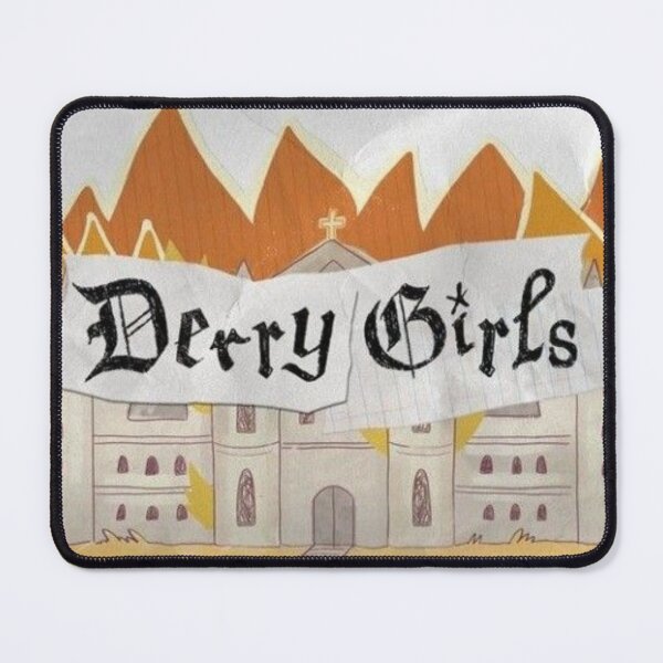 Item preview, Derry Girls Title Card Poster designed and sold by Mowgv.