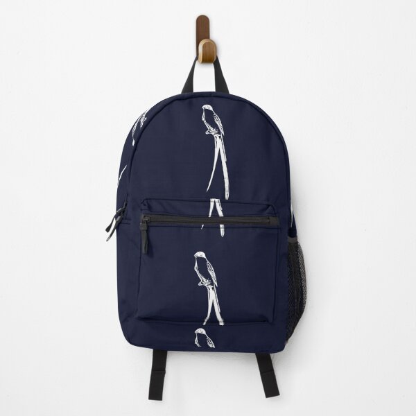 Item preview, Fork-tailed Flycatcher Perched White Design designed and sold by designsasstultd.