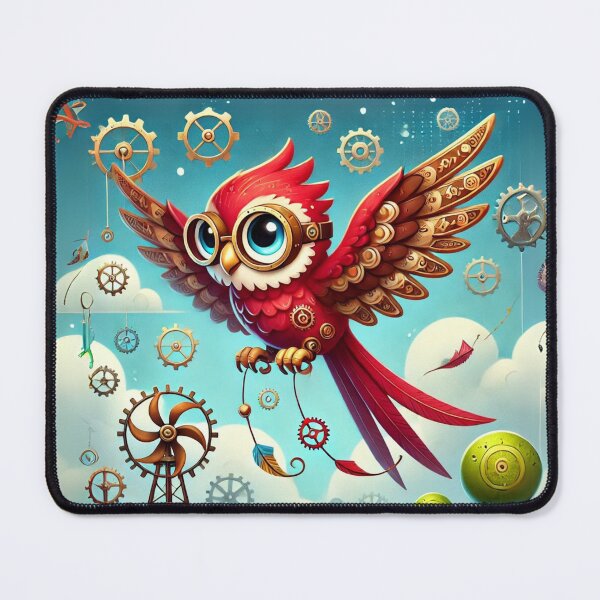Item preview, Steampunk Red Kite designed and sold by Sillytoe.