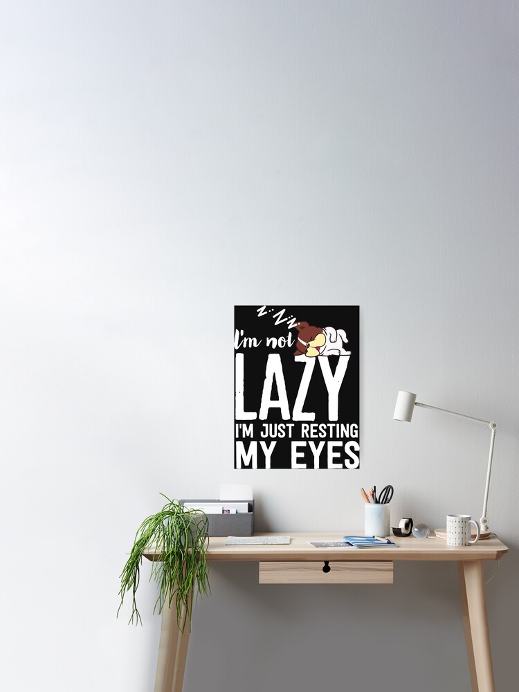 Lazy Dog Poster