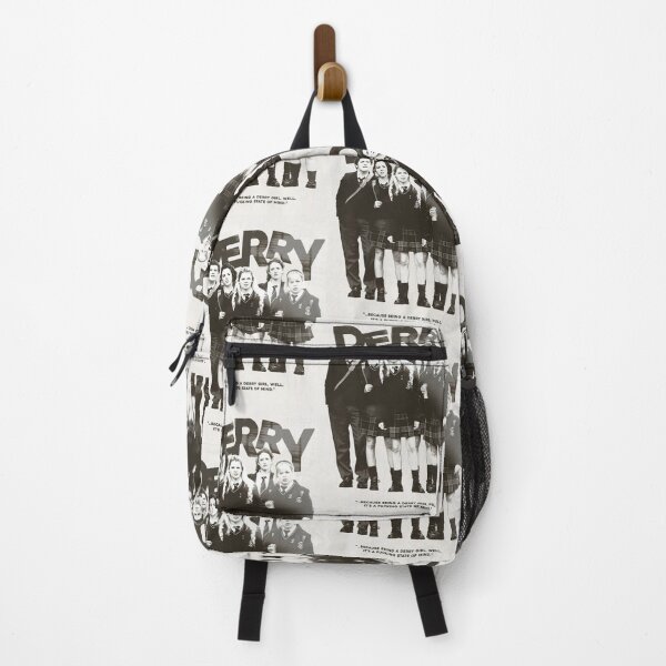 Item preview, Derry Girls Monochrome Black White Fan Poster designed and sold by Mowgv.