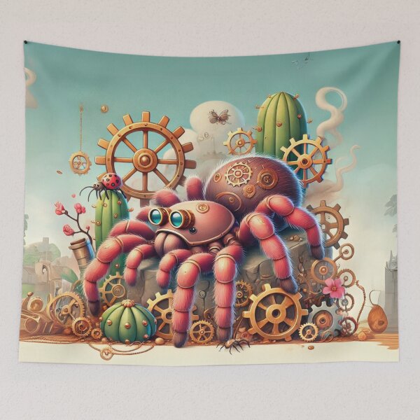Item preview, Steampunk Red Knee Tarantula designed and sold by Sillytoe.