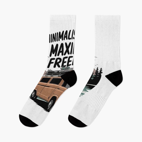 Item preview, Minimalist Living Maximum Freedom Van Life Adventure designed and sold by LiquidPrintsArtIL.