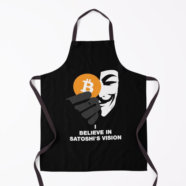 Item preview, I Believe in Satoshi's Vision (White Mask) designed and sold by BXXI.