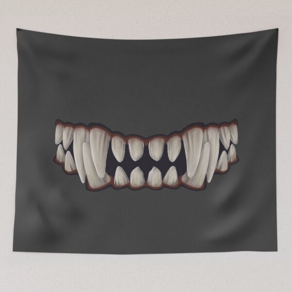 Item preview, Ferocious Monster Fangs designed and sold by lemkelm.