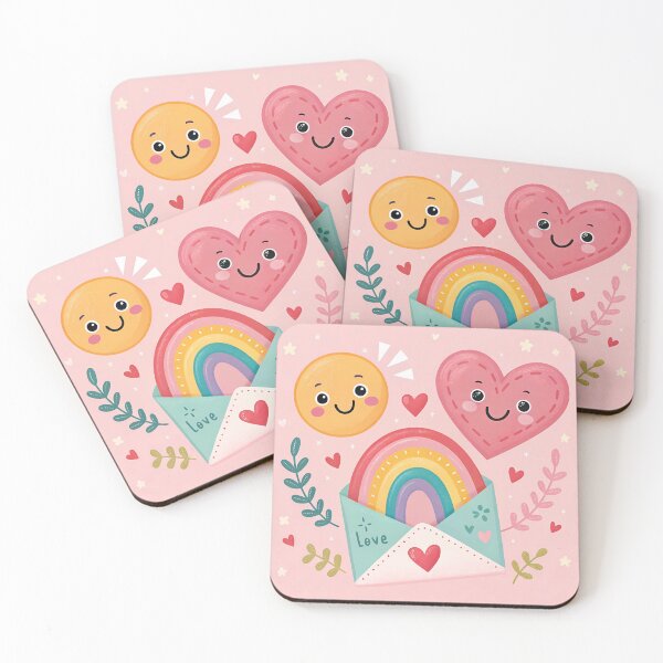 Item preview, Valentine's Day - Whimsical Design ,pinks and vibrant elements designed and sold by aminz4.
