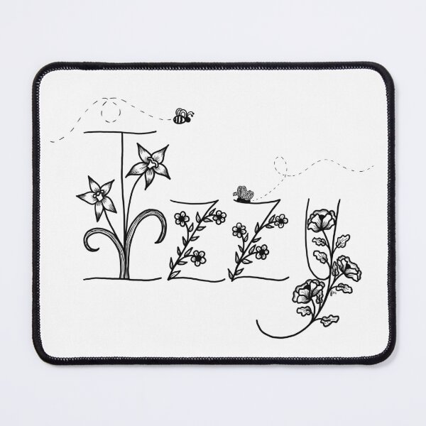 Item preview, Izzy Floral Name designed and sold by Handmadebyjessm.