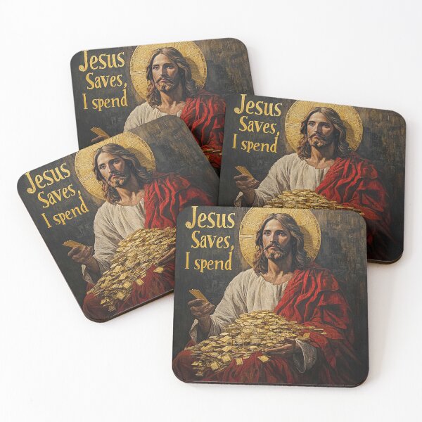 Item preview, Jesus Saves, I spend designed and sold by Brendon987.