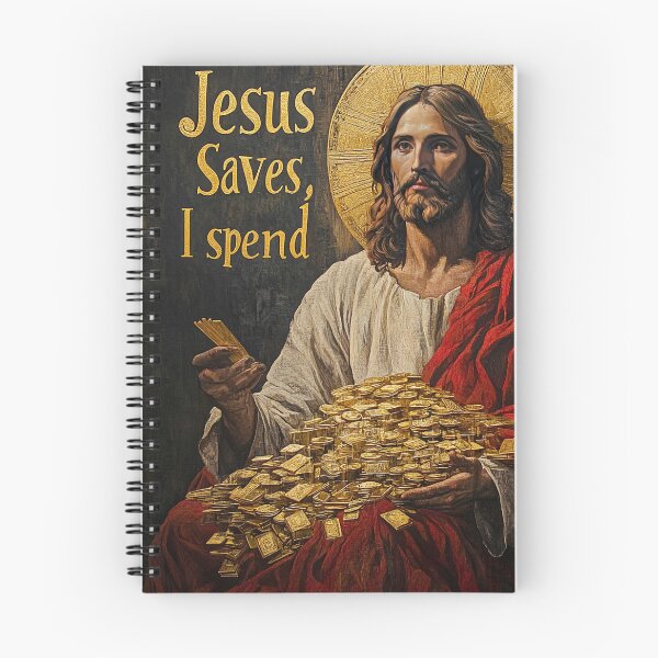 Item preview, Jesus Saves, I spend designed and sold by Brendon987.