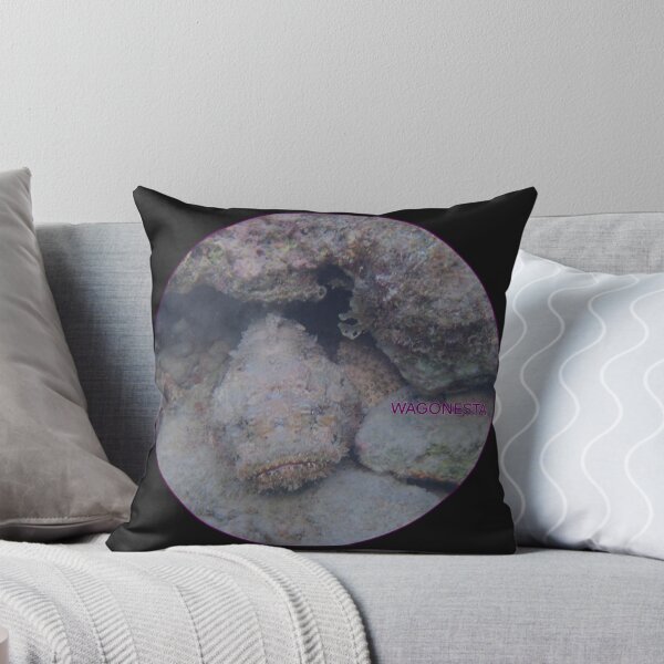 Item preview, Underwater Camouflage Scorpion Fish on the Dive in Bonaire by Wagonesta  designed and sold by Wagonesta.