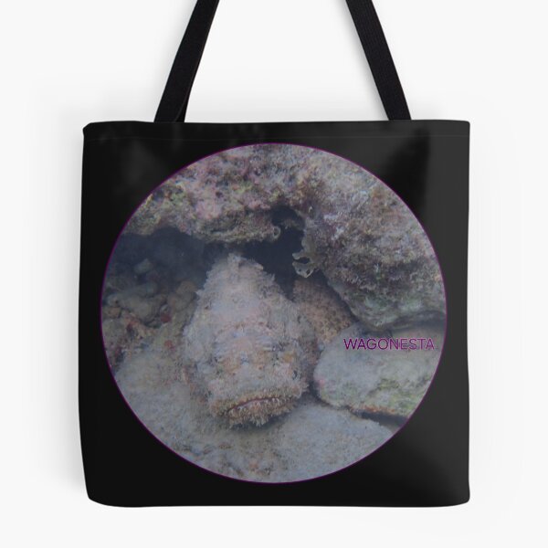 Item preview, Underwater Camouflage Scorpion Fish on the Dive in Bonaire by Wagonesta  designed and sold by Wagonesta.
