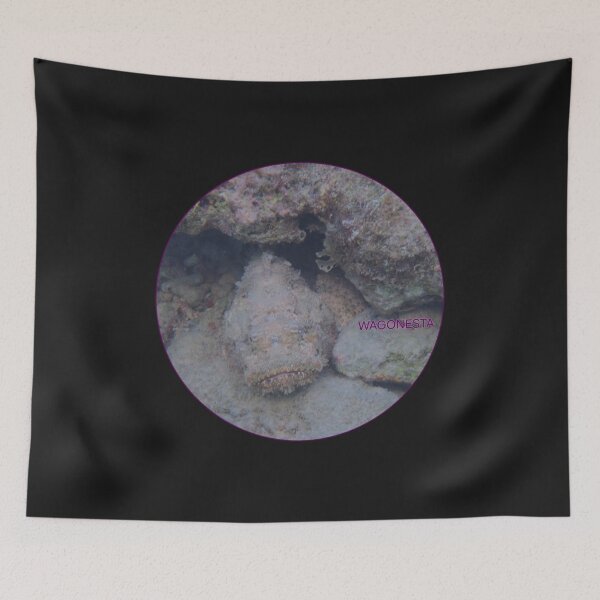 Item preview, Underwater Camouflage Scorpion Fish on the Dive in Bonaire by Wagonesta  designed and sold by Wagonesta.