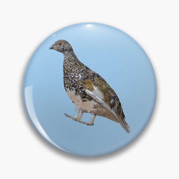 Item preview, White-tailed Ptarmigan Color Design  designed and sold by designsasstultd.