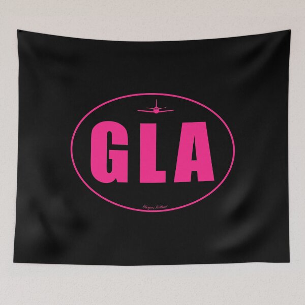 Item preview, GLA Glasgow Scotland Airport Code designed and sold by Lartheviking.