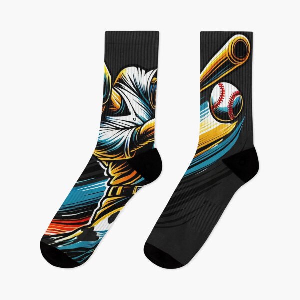 Item preview, Dynamic Baseball Swing - Bold Motion Artwork designed and sold by Desireehaz.