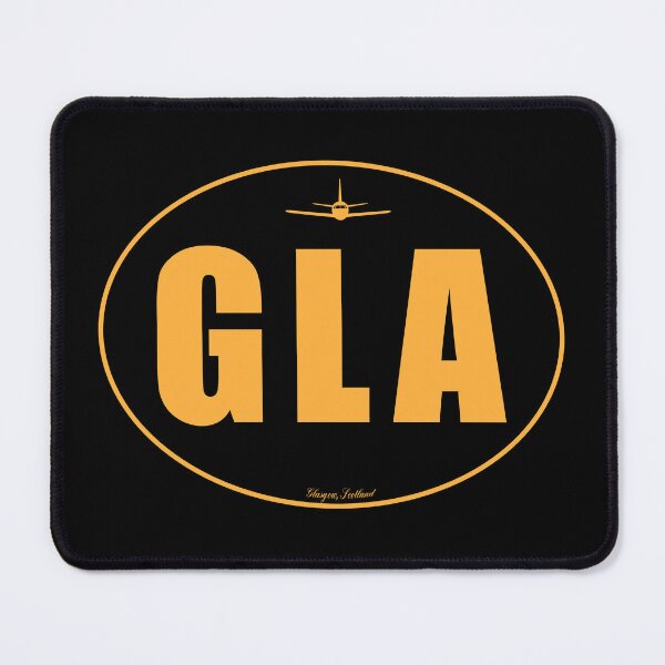Item preview, GLA Glasgow Scotland Airport Code designed and sold by Lartheviking.