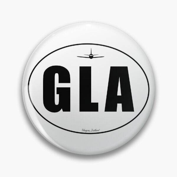 Item preview, GLA Glasgow Scotland Airport Code designed and sold by Lartheviking.