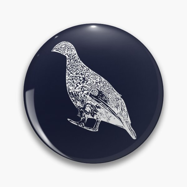 Item preview, White-tailed Ptarmigan White Design  designed and sold by designsasstultd.