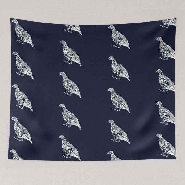 Item preview, White-tailed Ptarmigan White Design  designed and sold by designsasstultd.