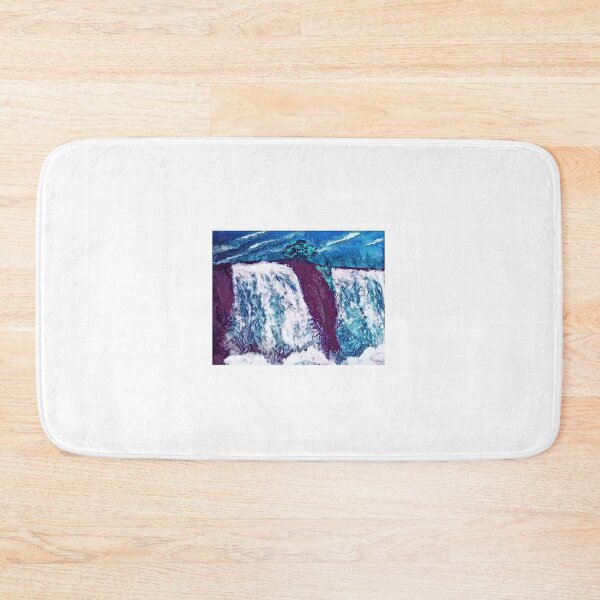 Item preview, Waterfall painting designed and sold by DoodlesDivine.