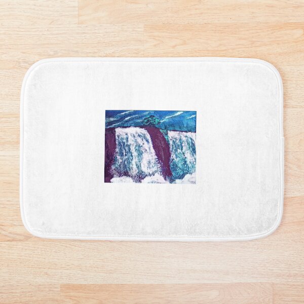 Item preview, Waterfall painting designed and sold by DoodlesDivine.