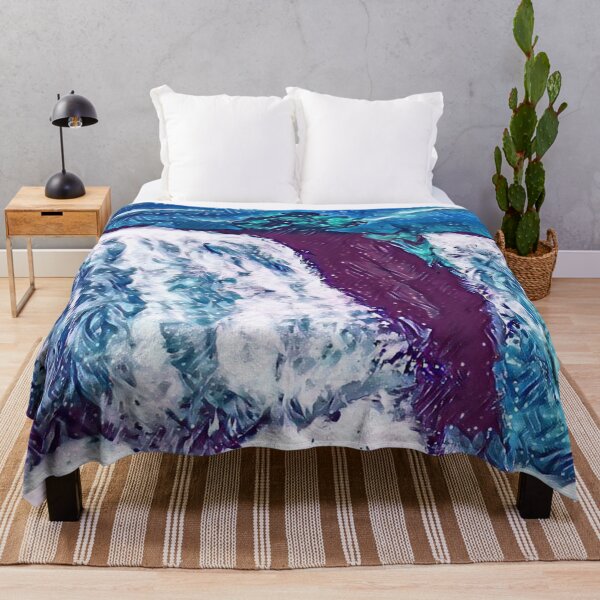 Item preview, Waterfall painting designed and sold by DoodlesDivine.