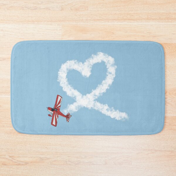 Item preview, Super Decathlon Heart Loop Stunt Plane Aviation Design  designed and sold by skye-studio.