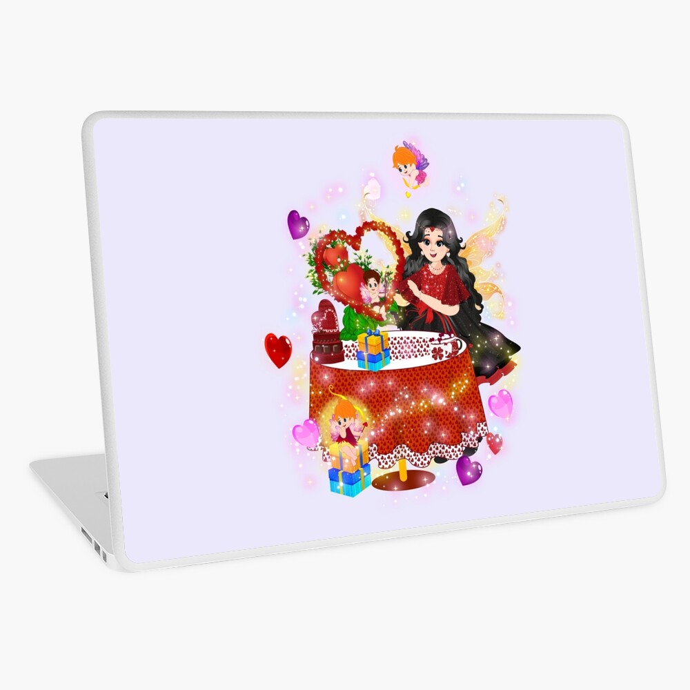 Item preview, Laptop Skin designed and sold by FairyBookClub.