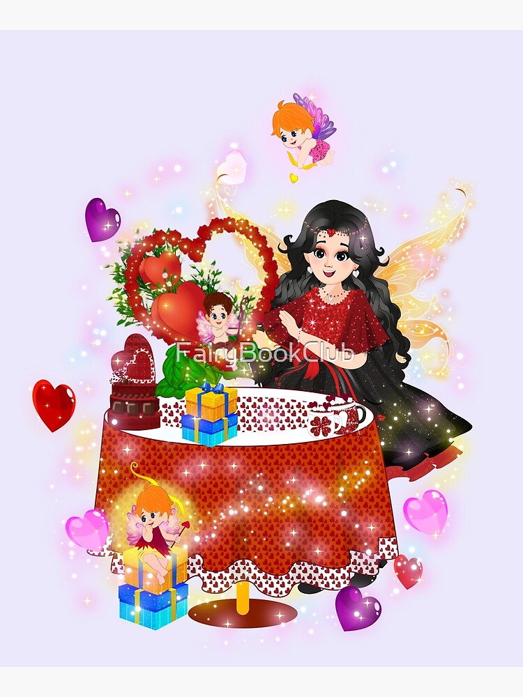 Thumbnail 6 of 6, Apron, Hallie's Valentine Shop~Decorating For Valentine's Day designed and sold by FairyBookClub.