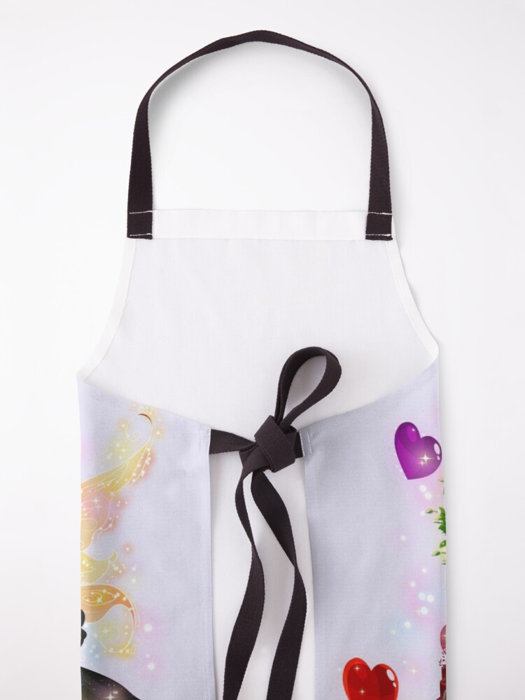 Thumbnail 5 of 6, Apron, Hallie's Valentine Shop~Decorating For Valentine's Day designed and sold by FairyBookClub.