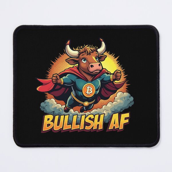 Item preview, Bullish AF Superhero designed and sold by nbg2012.