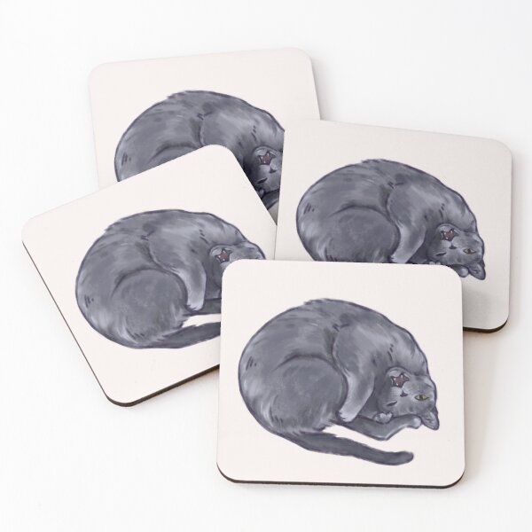 Item preview, Winking Grey Cat designed and sold by Abby Huls.